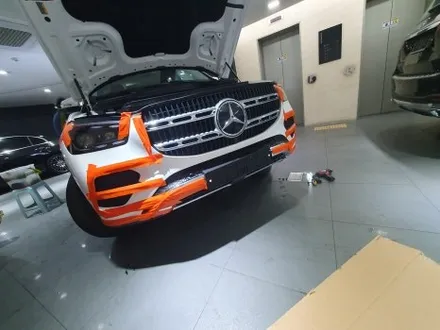 송파 BENZ GLE 350 - 벤츠 GLE350 일반형 모델의 세로그릴 교체! / 잠실, 삼전, 송파