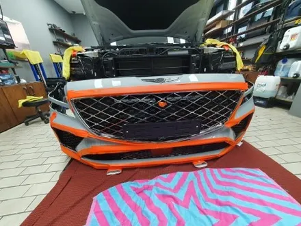 잠실 HYUNDAI GV80 COUPE- 제네시스 GV80 순정 그릴 블랙으로 교체! 공임장착! / 잠실, 삼전, 송파