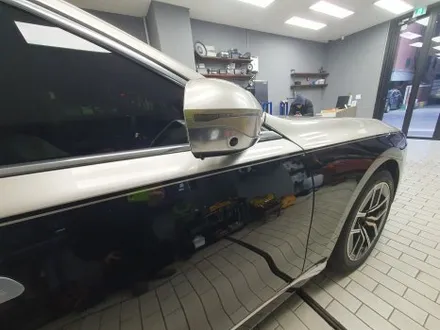 BMW 740i GLOSSY BLACK & Victor Silver DUOTONE WRAP / 잠실, 삼전, 송파
