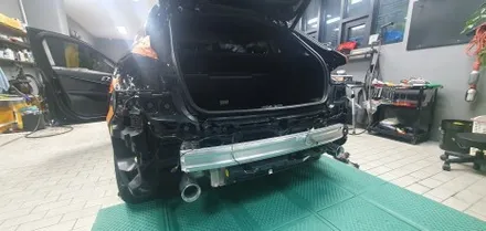 BMW 120i - 측후방센서 없는 120i 광각미러와 측후방센서 시공 / 잠실, 삼전, 송파