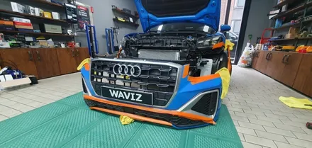 AUDI Q2 - 전방감지기가 없는 Q2에 전방감지기를 시공하였습니다. / 잠실, 삼전, 송파