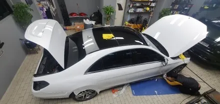 BENZ S Class(W222) - Gloss white WRAP / 잠실, 삼전, 송파