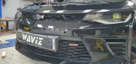 잠실 CHEVROLET CAMARO - 전방 거리감이 없을때 전방센서를 시공하세요. 쉐보레 카마로 전방센서 시공하기! / 잠실, 삼전, 송파