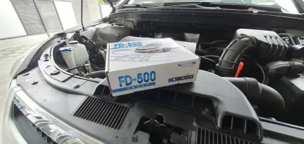 송파 HYUNDAU i30 - 운전 연수용으로 구매하신 i30에 전방센서를 시공해 드렸습니다. / 잠실, 삼전, 송파