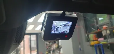 송파 BENZ CLE450 - 벤츠 CLE450 컨버터블에 순정 블랙박스 후방카메라 추가로 장착해 봅니다. / 잠실, 삼전, 송파