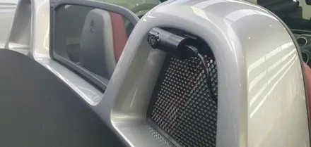 잠실 PROSCHE 718 BOXSTER GTS - 포르쉐 박스터에 거치대 사용하지 않고 2채널 블랙박스(아이나비 QXD1 PLUS) 출장 시공하기! / 잠실, 삼전, 송파