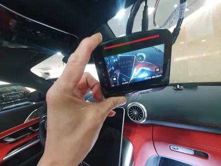 잠실 BENZ AMG SL 43 - 벤츠 CL 카브리올레의 블랙박스 후방카메라 설치하였습니다. / 잠실, 삼전, 송파