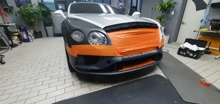 BENTLEY Continental GT Speed - PEARL WHITE wrapping / 잠실, 삼전, 송파