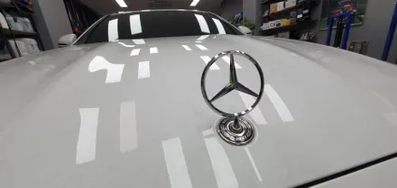 BENZ E250(W213) - E클래스 아방가르드 보닛 엠블럼 익스클루시브 모델 엠블럼으로 교체하기! / 잠실, 삼전, 송파