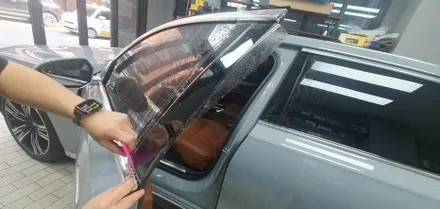BMW 750e B Pillar High glossy PPF / 잠실, 삼전, 송파