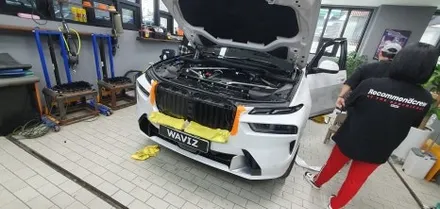 송파 BMW X7 xdrive 40d - X7에 전동사이드스텝과 크롬딜리트 & PPF 시공까지 모두 완료하였습니다. 헉! / 잠실, 삼전, 송파