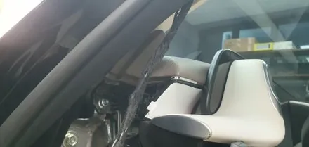 송파 HYUNDAI G90 - 현대 G90 빌트인 캠 옵션이 있지만 호신용으로 시공한 LXQ600POWER / 잠실, 삼전, 송파