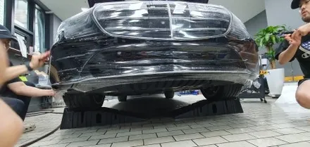 BENZ S500(W213) FRONT BUMPER PPF / 잠실, 삼전, 송파