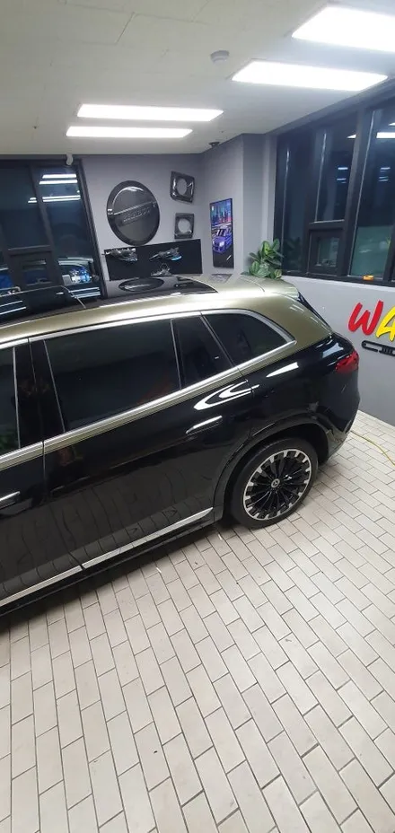 BENZ EQS SUV Glitter champagne duo tone WRAP / 잠실, 삼전, 송파