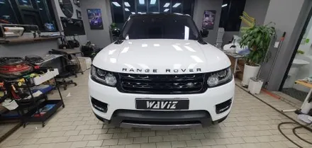 RANGE ROVER SPORT GLOSS WHITE DUOTONE WRAP / 잠실, 삼전, 송파