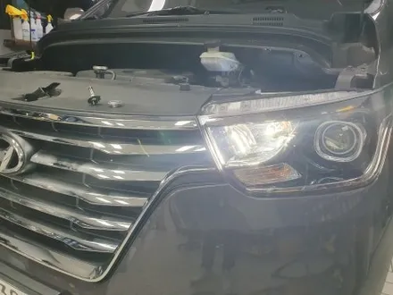 송파 HYUNDAI GRANDSTREX URBAN - 그랜드스타렉스 어반에 자동차튜닝협회인증 브라비오 전조등 설치! / 잠실, 삼전, 송파