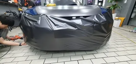 AUDI RS e-tron GT AVERY Satin Dark Grey WRAP / 잠실, 삼전, 송파