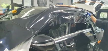 BENZ GLE450 Glitter Black Blue WRAP / 잠실, 삼전, 송파