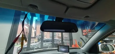 잠실 Samsung Motors SM3 - 2009년식 SM3에 룸미러모니터와 후방카메라 설치! / 잠실, 삼전, 송파