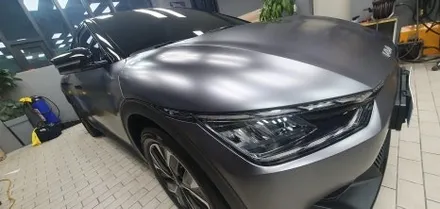 KIA EV6 Satin Dark Gray Duotone WRAP / 잠실, 삼전, 송파