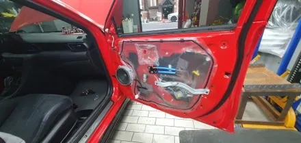 송파 HYUNDAI VELOSTER N - 벨로스터N에 측후방감지기 BSM 센서와 전방감지기 장착! / 잠실, 삼전, 송파