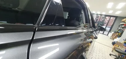 AUDI A6 MATTE PINE GREEN METALLIC WRAP / 잠실, 삼전, 송파