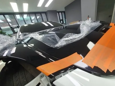 PORSCHE PANAMERA 4 HI GLOSSY BLACK WRAP / 잠실, 삼전, 송파
