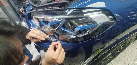 BMW X4 20i - 출고와 동시에 와이드미러(광각미러)와 라이트 PPF 시공을 위해서 와비즈 입고된 X4 입니다. / 잠실, 삼전, 송파