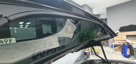 PORSCHE 911 targa 4S - 포르쉐 911타르가4S QXD1 시공은 이렇게 하세요! 후면유리에 블랙박스 후방카메라 시공! / 잠실, 삼전, 송파