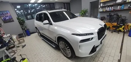 송파 BMW X7 xdrive 40d - X7에 전동사이드스텝과 크롬딜리트 & PPF 시공까지 모두 완료하였습니다. 헉! / 잠실, 삼전, 송파