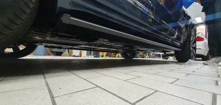 송파 VOLVO XC90 - 볼보 XC90에 국산 프리미엄 전동사이드스텝 킹스텝! 시공 완료! 중국산은 고객님께서 제외시켜 달라고 하셔서 ㅋㅋ / 잠실, 삼전, 송파