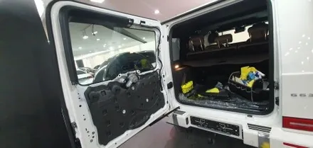 송파 BENZ G63 - 벤츠 지바겐에 꼭 필요한 블랙박스 후방카메라 시공 작업! / 잠실, 삼전, 송파