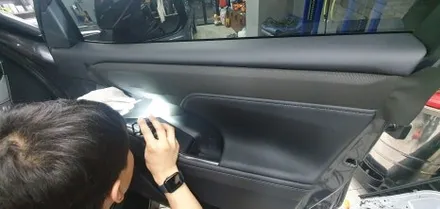 TOYOTA HIGHLANDER HYBRID 3M Matte matrix BLACK / 잠실, 삼전, 송파