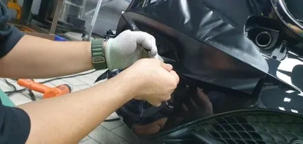BENZ E Coupe SATIN BLACK WRAP / 잠실, 삼전, 송파