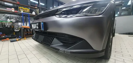 KIA EV6 Satin Dark Gray Duotone WRAP / 잠실, 삼전, 송파