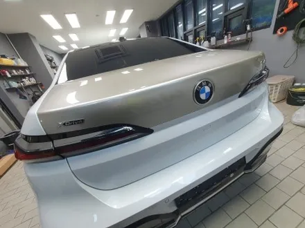 BMW 740i GLOSSY BLACK & Victor Silver DUOTONE WRAP / 잠실, 삼전, 송파