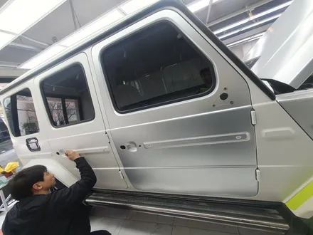 BENZ G63 AUTO VELVET SATIN SILVEL WRAP / 잠실, 삼전, 송파