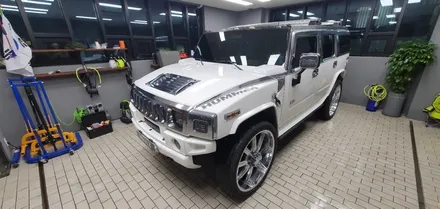 GMC HUMMER H2 - 크롬포인트랩핑, 파인뷰 LXQ500POWER / 잠실, 삼전, 송파