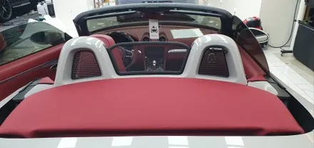 PORSCHE 718 BOXSTER GTS 4.0 - 포르쉐 박스터 GTS 4.0 모델에 아이나비 QXD1 & 하이패스 출장 공임시공을 하였습니다. / 잠실, 삼전, 송파