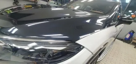 BENZ EQS SUV MAYBACH Glitter Black Blue DUOTONE WRAP / 잠실, 삼전, 송파