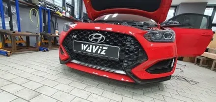 송파 HYUNDAI VELOSTER N - 벨로스터N에 측후방감지기 BSM 센서와 전방감지기 장착! / 잠실, 삼전, 송파
