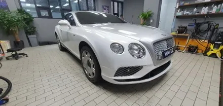 BENTLEY Continental GT Speed - PEARL WHITE wrapping / 잠실, 삼전, 송파
