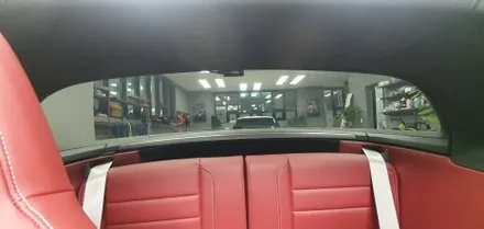 PORSCHE 911 targa 4S - 포르쉐 911타르가4S QXD1 시공은 이렇게 하세요! 후면유리에 블랙박스 후방카메라 시공! / 잠실, 삼전, 송파