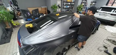 AUDI RS e-tron GT AVERY Satin Dark Grey WRAP / 잠실, 삼전, 송파