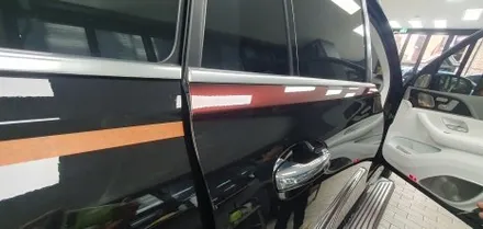 BENZ GLS600 MAYBACH BLACK ROSE DUOTONE WRAP / 잠실, 삼전, 송파
