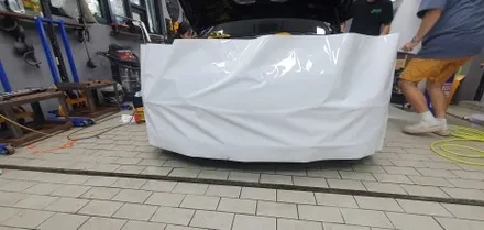 BENZ S680 MAYBACH Crystal white DUOTONE WRAP / 잠실, 삼전, 송파