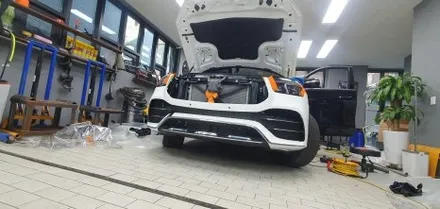 BENZ GLE450 Glitter Black Blue WRAP / 잠실, 삼전, 송파
