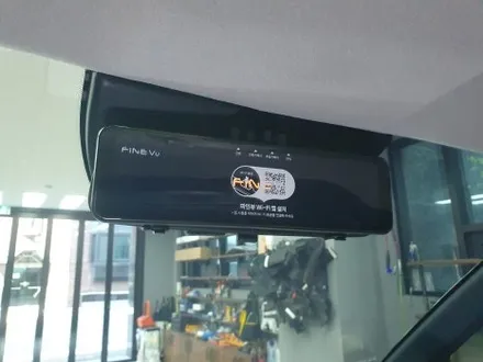 송파 KIA PV5 CARGO - PV5카고 룸미러형 블랙박스 설치(LX9POWER) / 잠실, 삼전, 송파