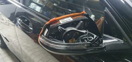 BMW 120i - 측후방센서 없는 120i 광각미러와 측후방센서 시공 / 잠실, 삼전, 송파