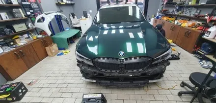 BMW 340D VINYL FORG GOTLAND GREEN / 잠실, 삼전, 송파